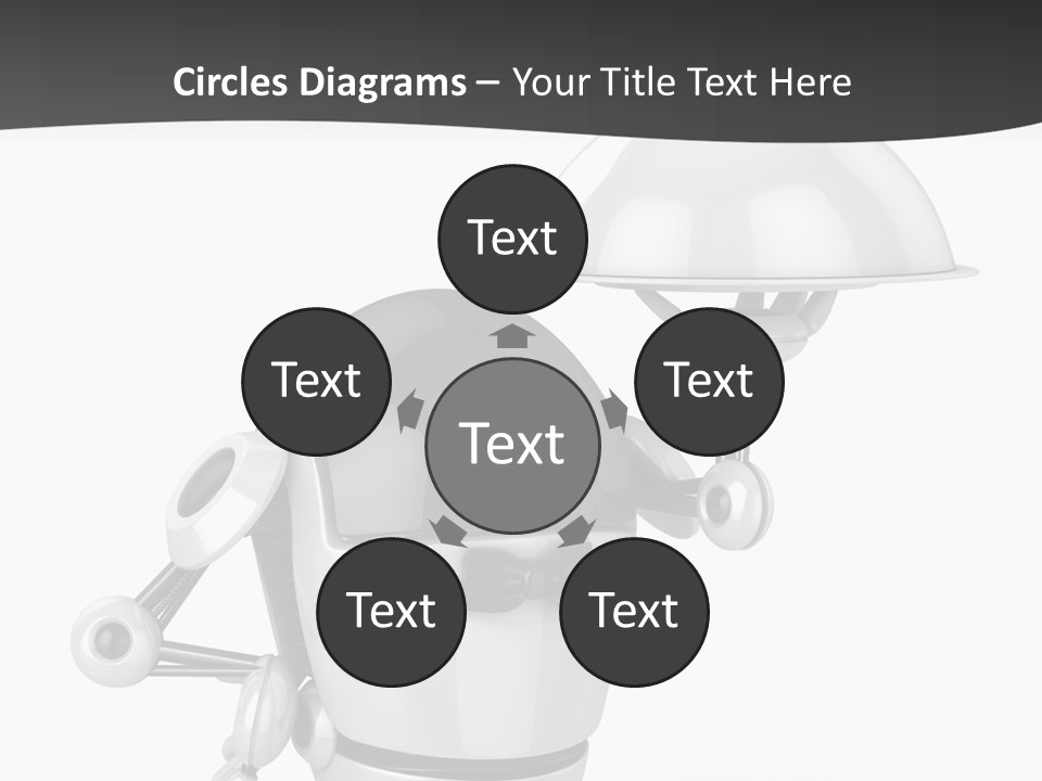 Order Computer Plate PowerPoint Template