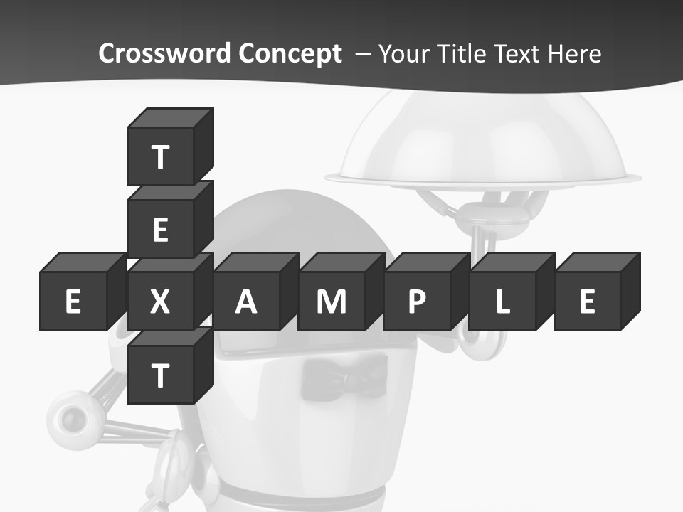 Order Computer Plate PowerPoint Template