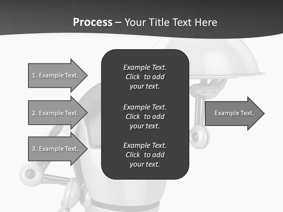 Order Computer Plate PowerPoint Template