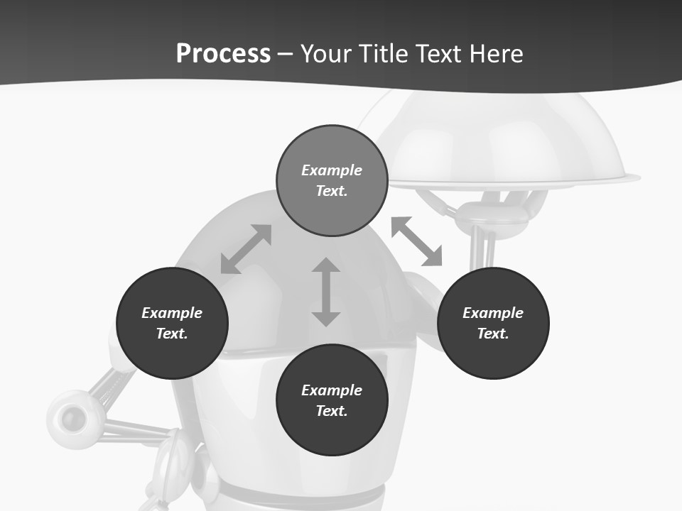 Order Computer Plate PowerPoint Template