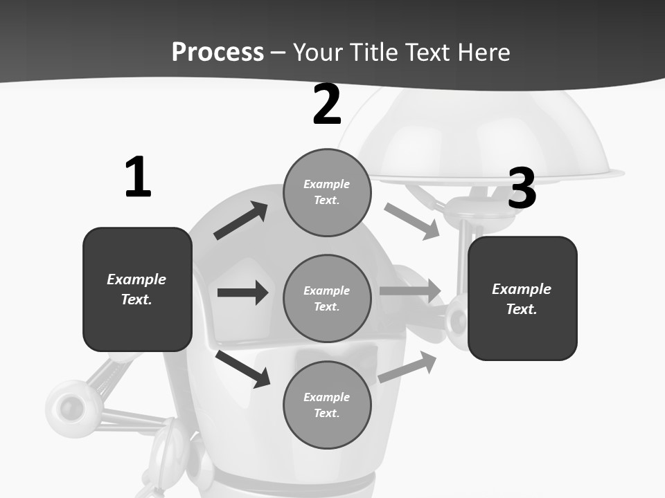 Order Computer Plate PowerPoint Template