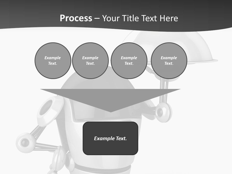 Order Computer Plate PowerPoint Template