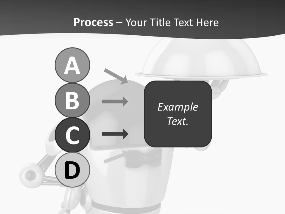Order Computer Plate PowerPoint Template