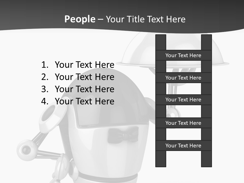 Order Computer Plate PowerPoint Template