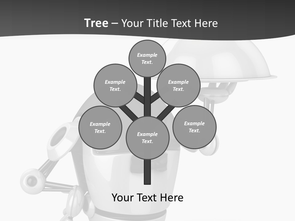Order Computer Plate PowerPoint Template