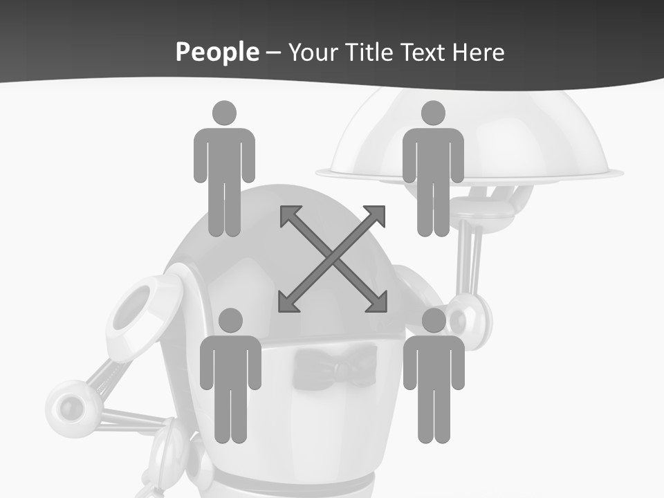 Order Computer Plate PowerPoint Template