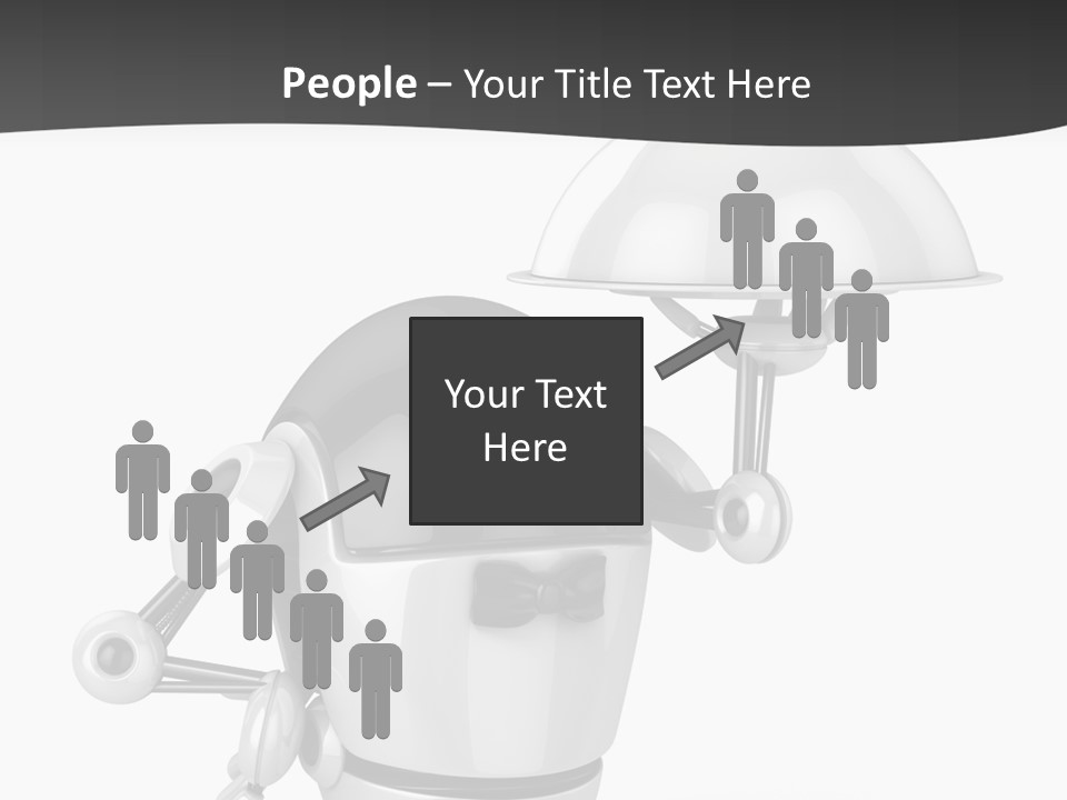 Order Computer Plate PowerPoint Template