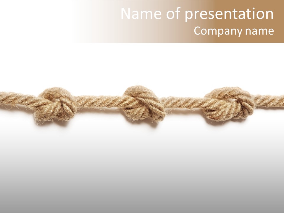 Sail Row Link PowerPoint Template