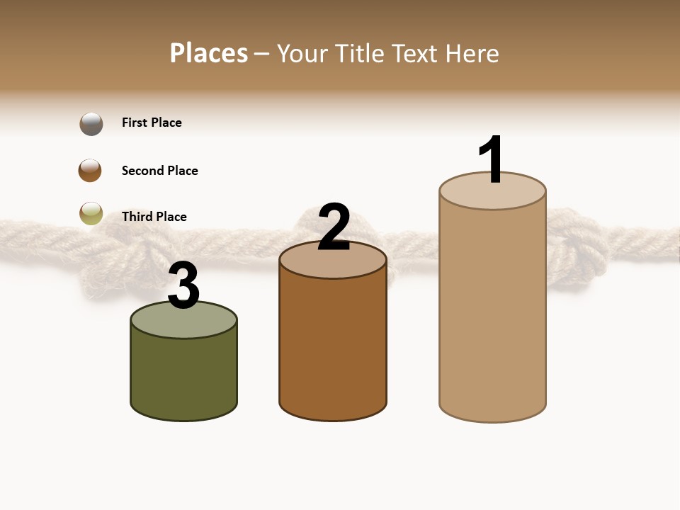 Sail Row Link PowerPoint Template