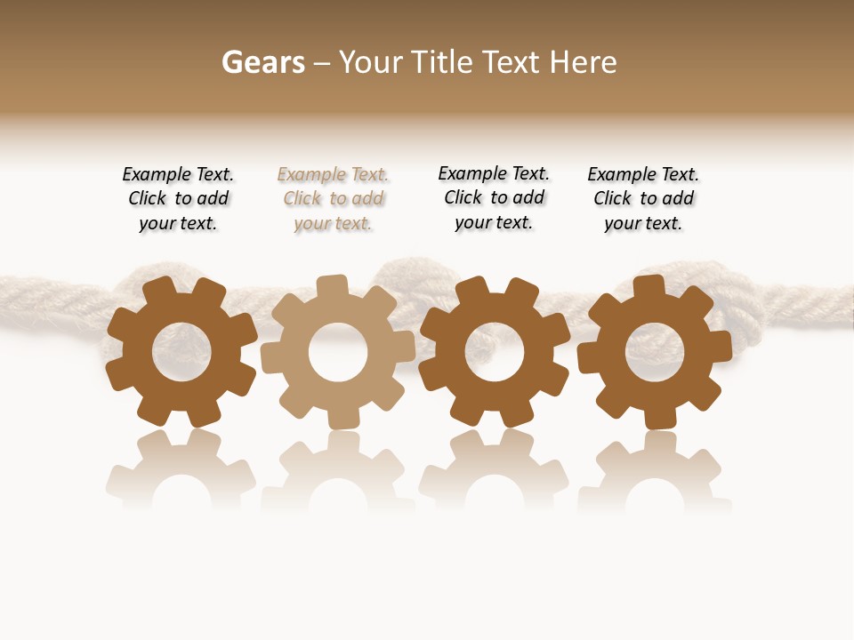 Sail Row Link PowerPoint Template