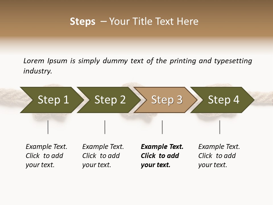 Sail Row Link PowerPoint Template