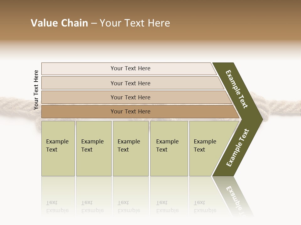 Sail Row Link PowerPoint Template