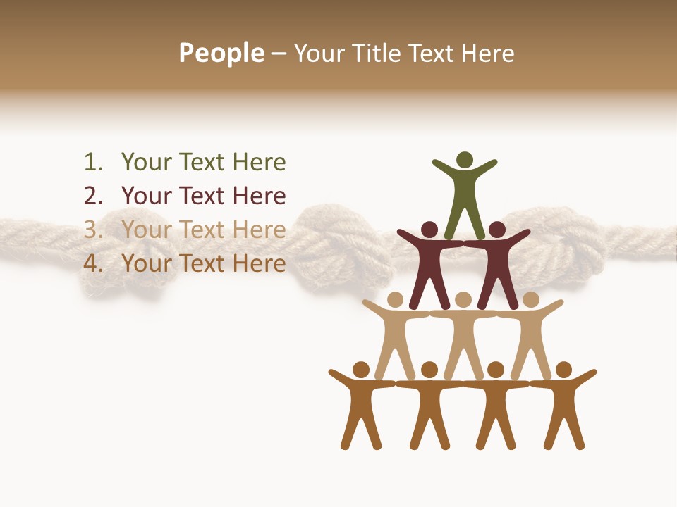 Sail Row Link PowerPoint Template