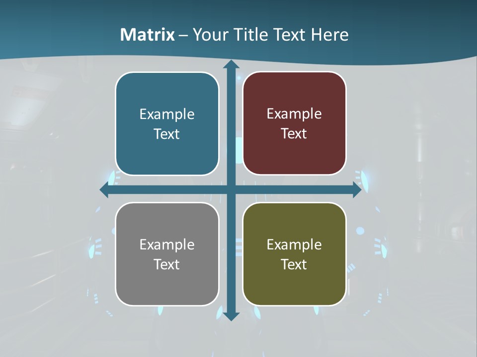 Sci Cyber Android PowerPoint Template