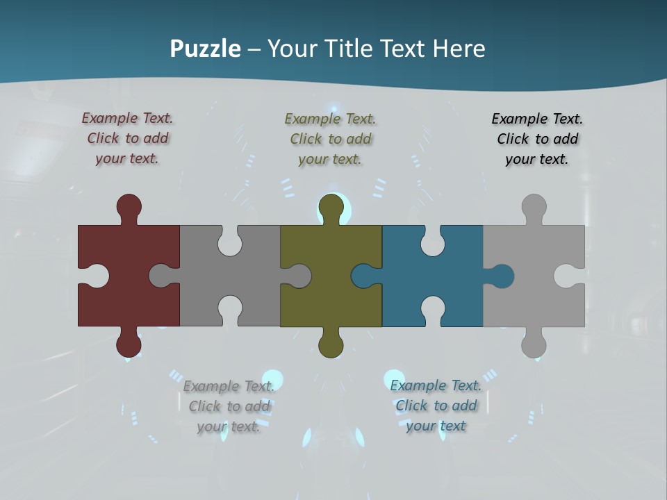 Sci Cyber Android PowerPoint Template