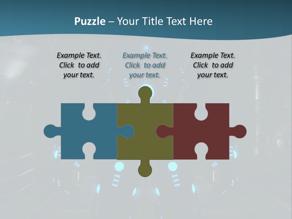 Sci Cyber Android PowerPoint Template