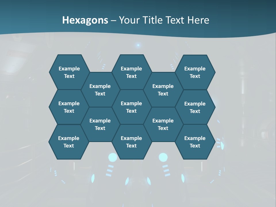 Sci Cyber Android PowerPoint Template