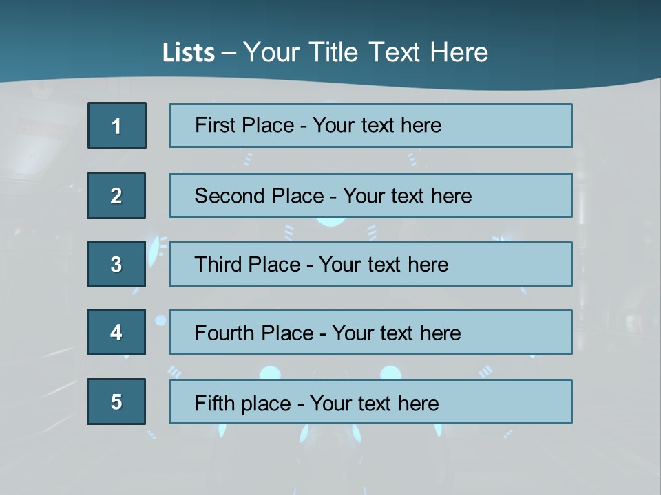 Sci Cyber Android PowerPoint Template