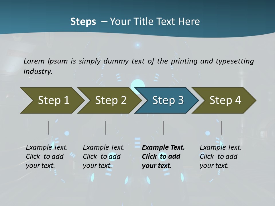 Sci Cyber Android PowerPoint Template