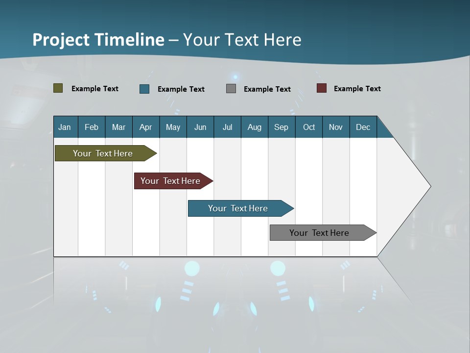 Sci Cyber Android PowerPoint Template