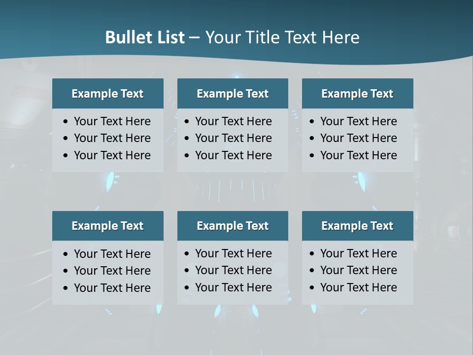 Sci Cyber Android PowerPoint Template