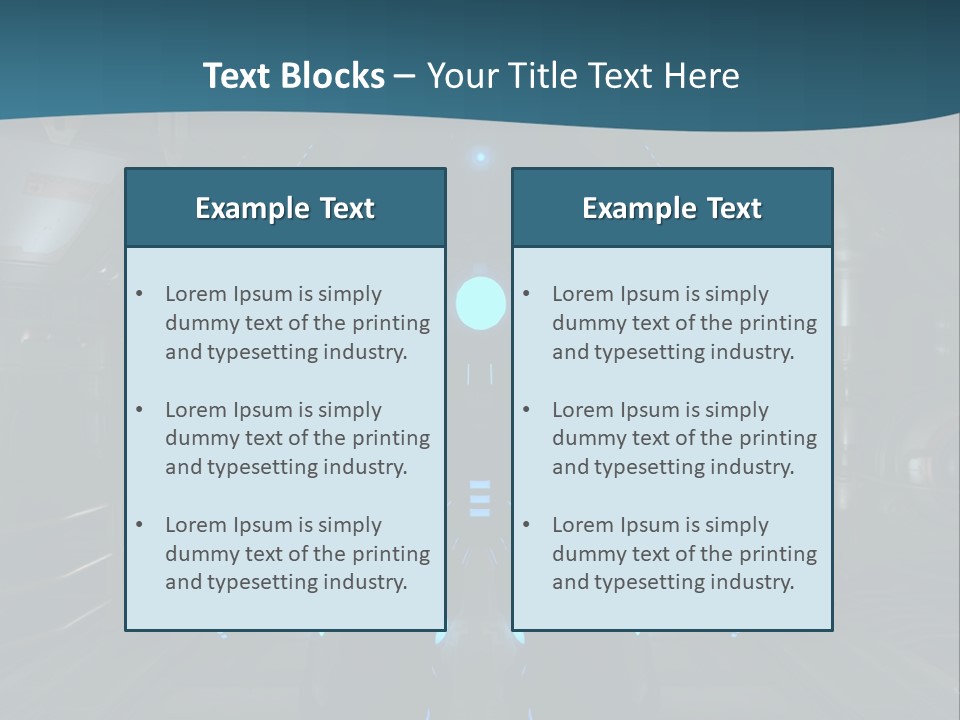 Sci Cyber Android PowerPoint Template