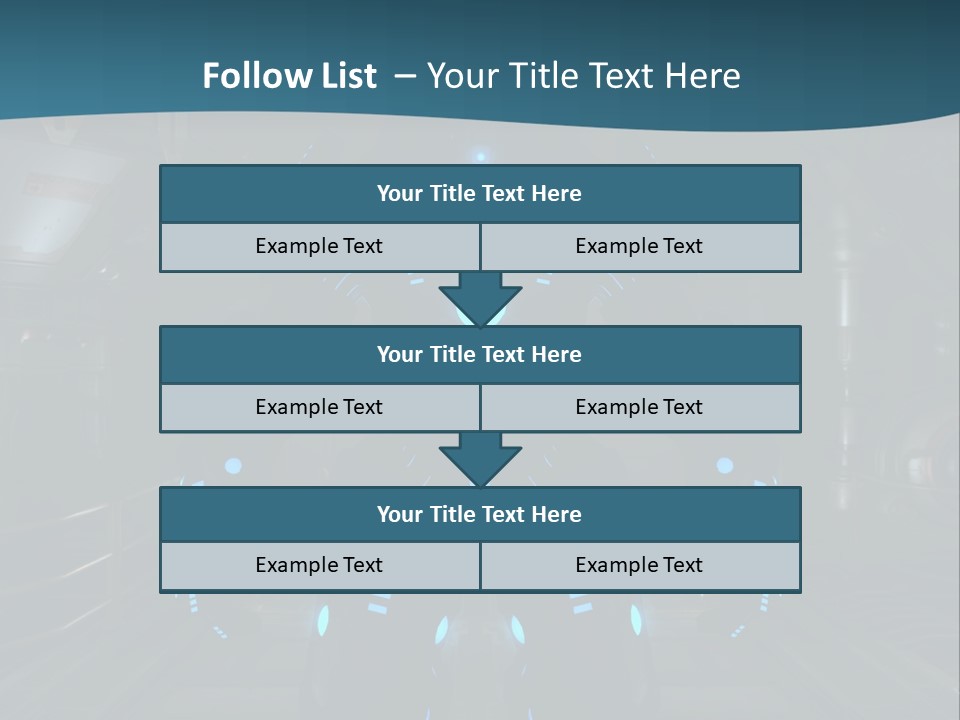 Sci Cyber Android PowerPoint Template