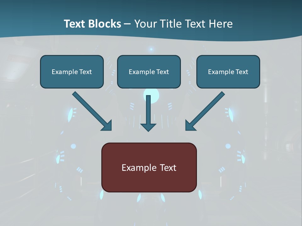 Sci Cyber Android PowerPoint Template