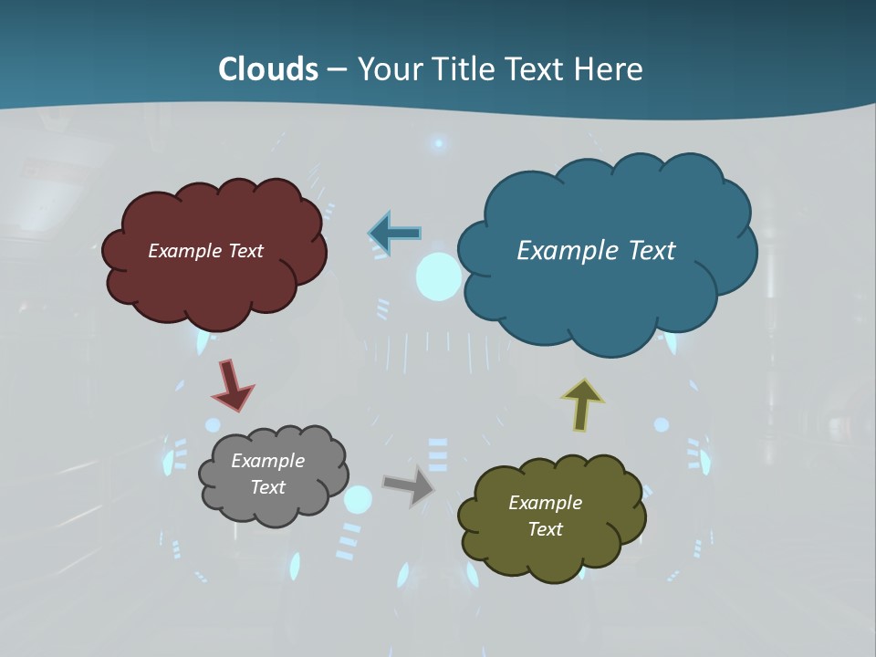 Sci Cyber Android PowerPoint Template