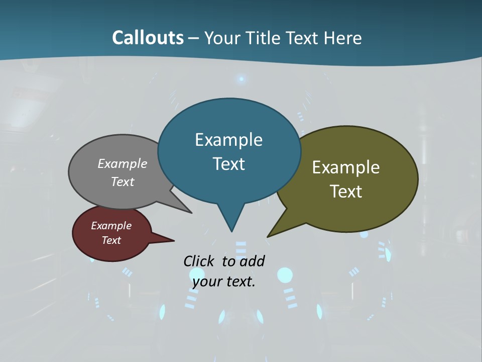 Sci Cyber Android PowerPoint Template