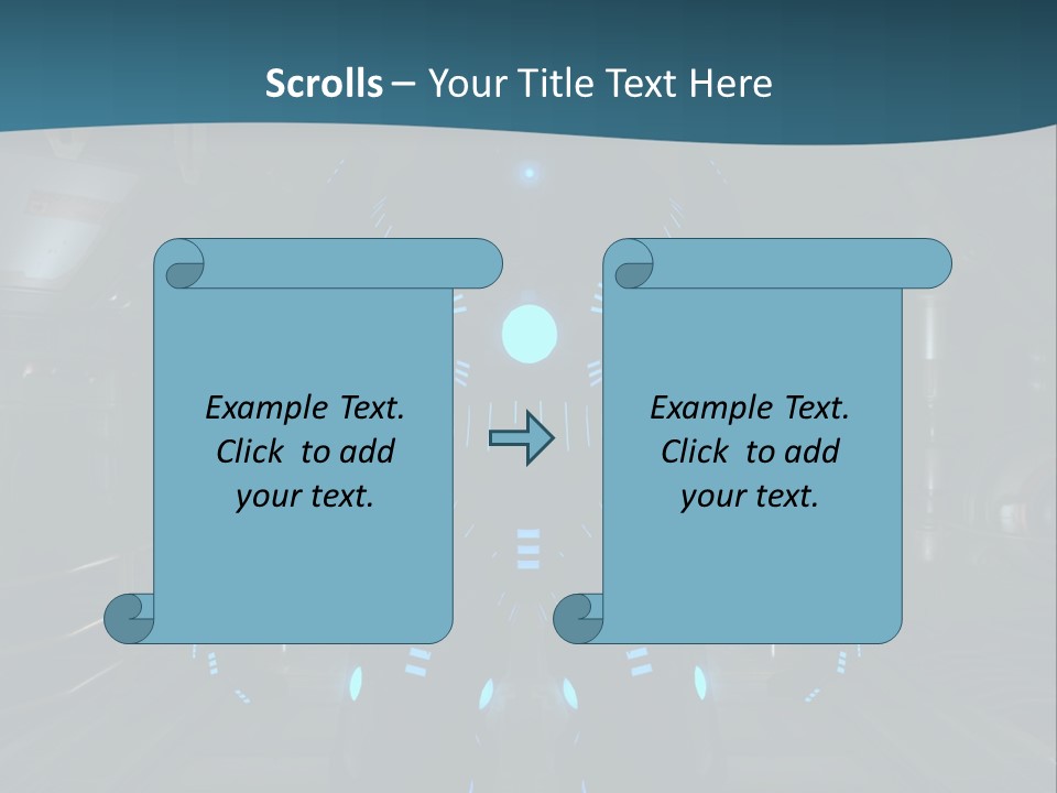 Sci Cyber Android PowerPoint Template