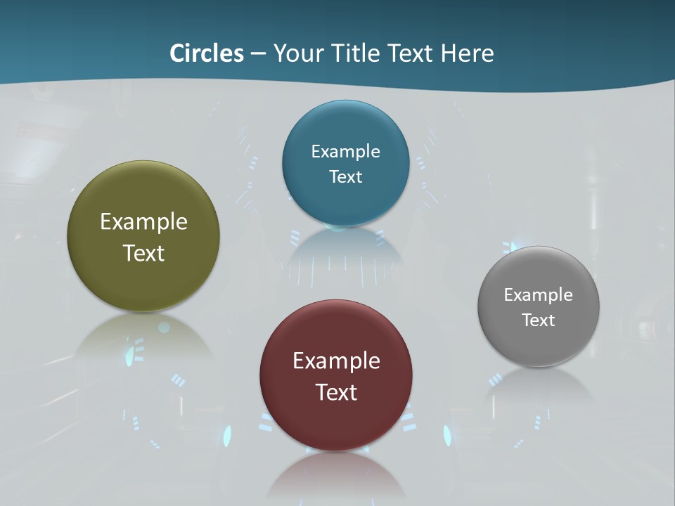 Sci Cyber Android PowerPoint Template