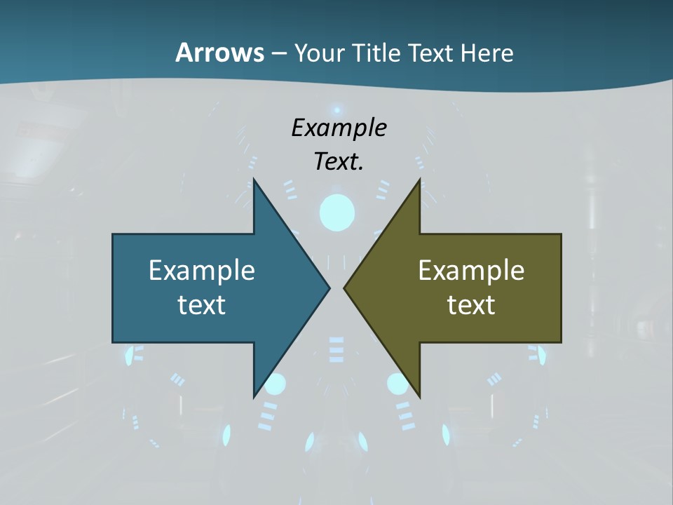 Sci Cyber Android PowerPoint Template