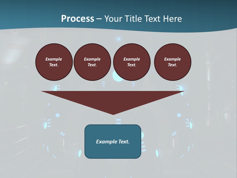Sci Cyber Android PowerPoint Template