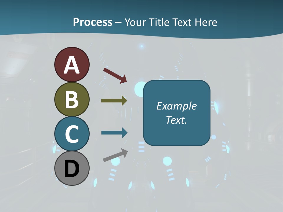 Sci Cyber Android PowerPoint Template