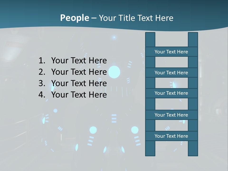 Sci Cyber Android PowerPoint Template
