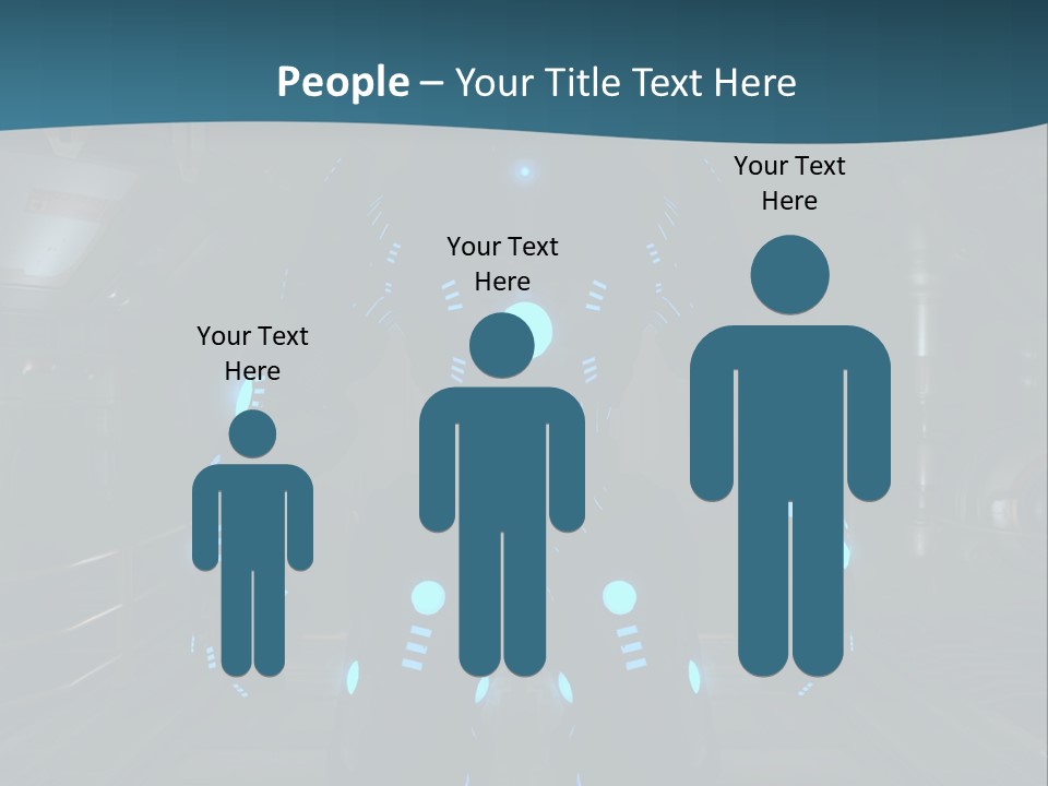 Sci Cyber Android PowerPoint Template