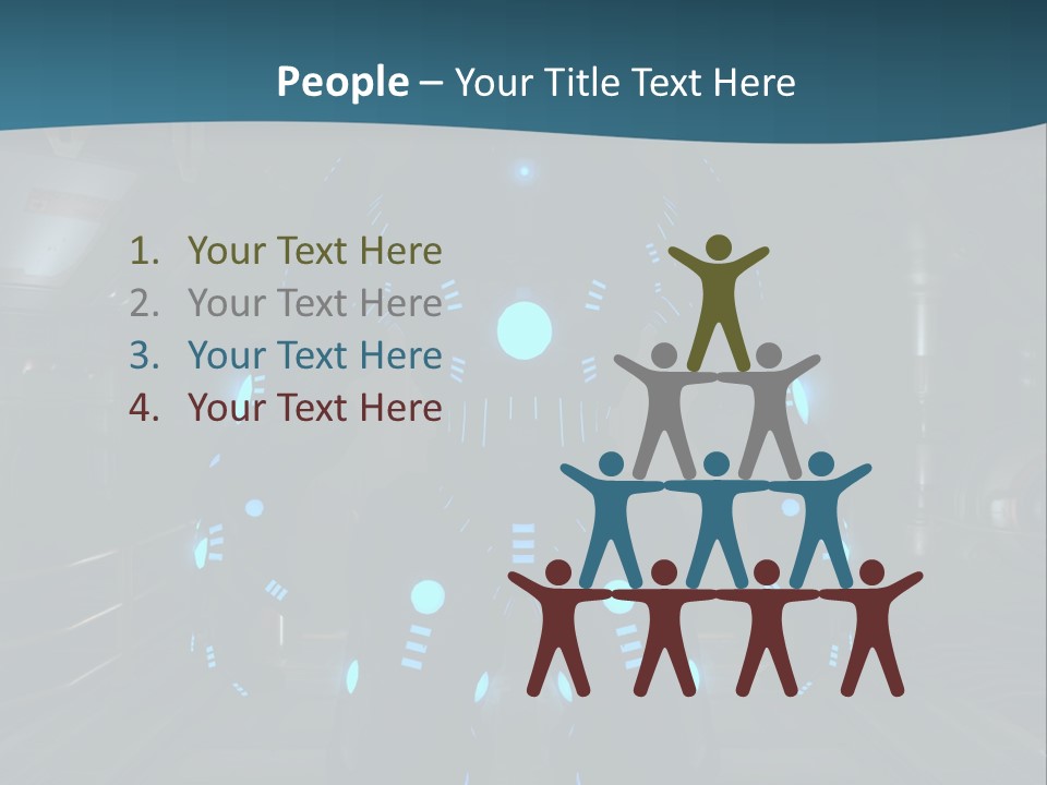 Sci Cyber Android PowerPoint Template