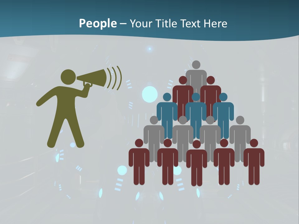 Sci Cyber Android PowerPoint Template
