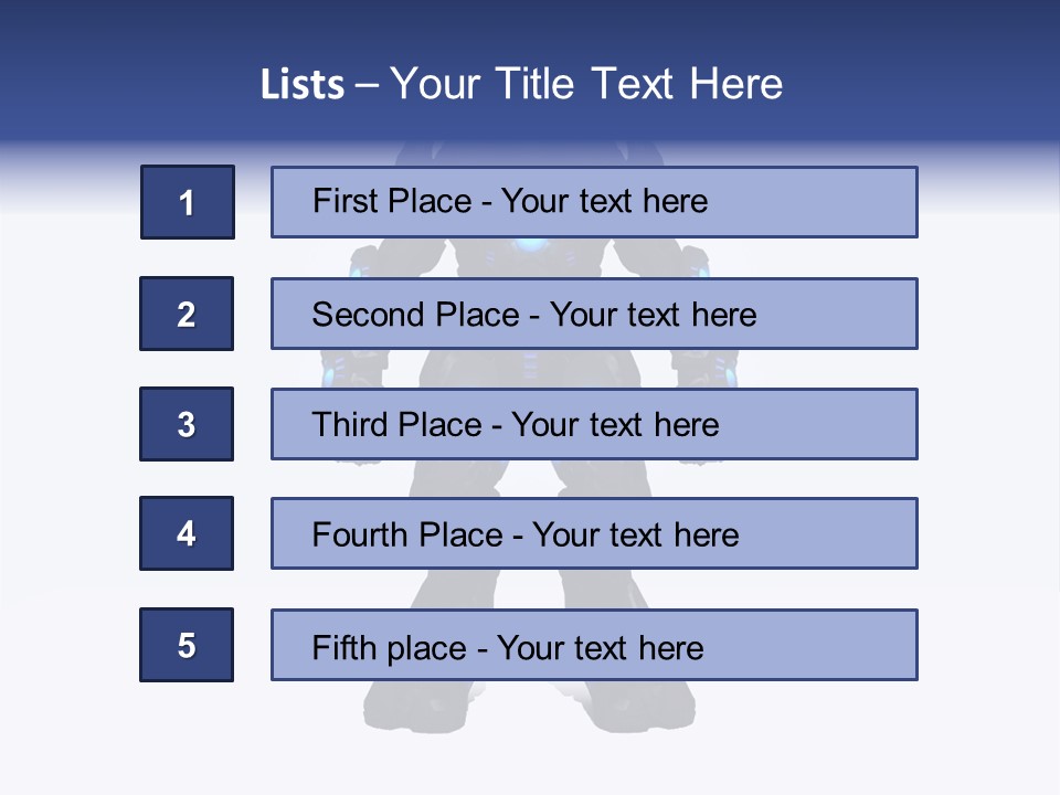 Weapon Character Illustration PowerPoint Template