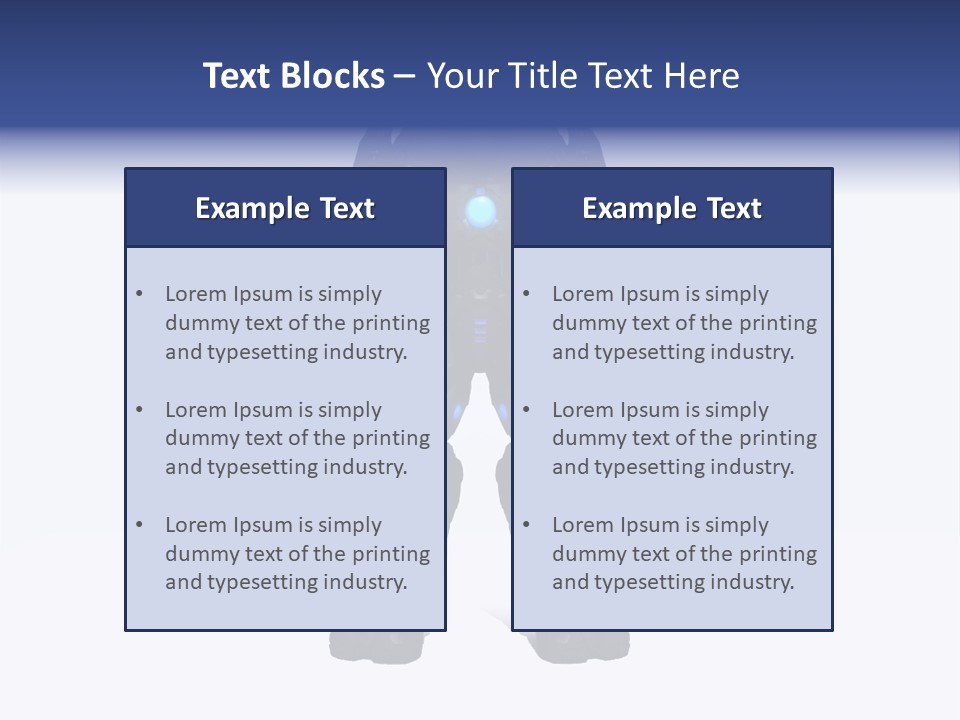 Weapon Character Illustration PowerPoint Template