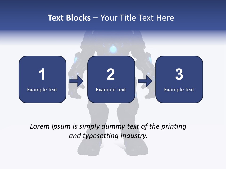 Weapon Character Illustration PowerPoint Template