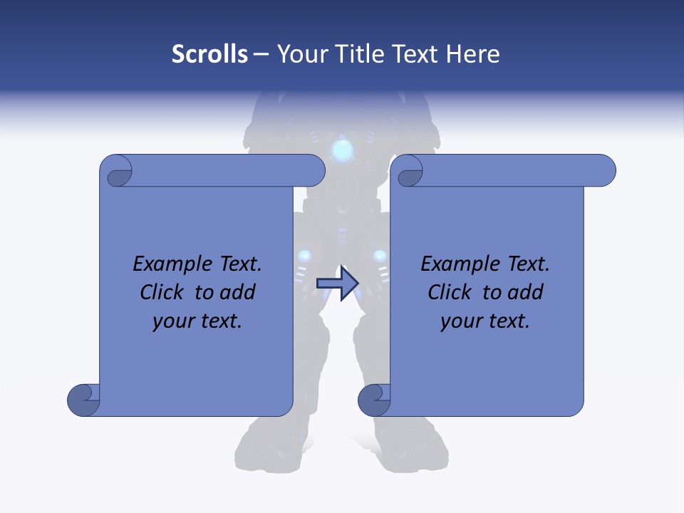 Weapon Character Illustration PowerPoint Template