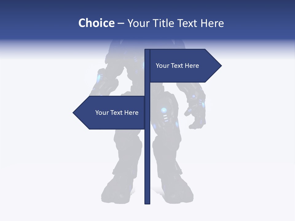 Weapon Character Illustration PowerPoint Template