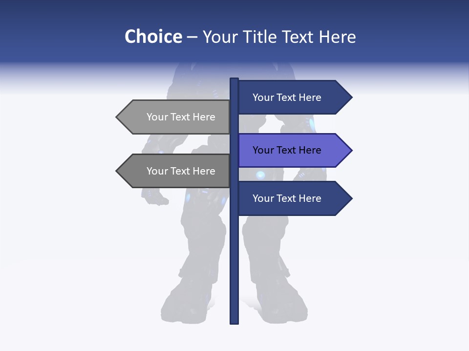 Weapon Character Illustration PowerPoint Template
