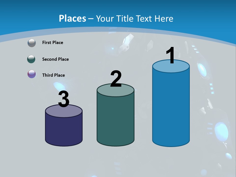 Cybernetic Gaming Technology PowerPoint Template