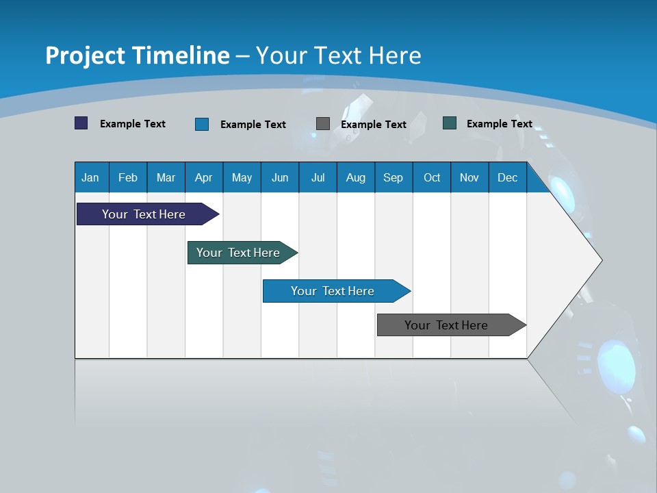 Cybernetic Gaming Technology PowerPoint Template