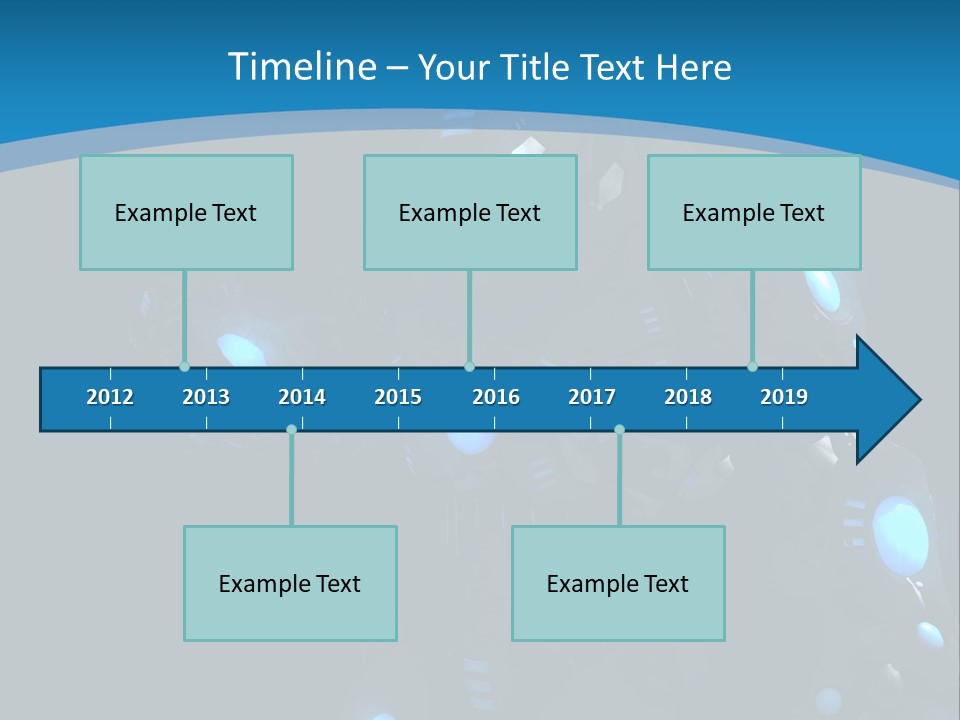 Cybernetic Gaming Technology PowerPoint Template