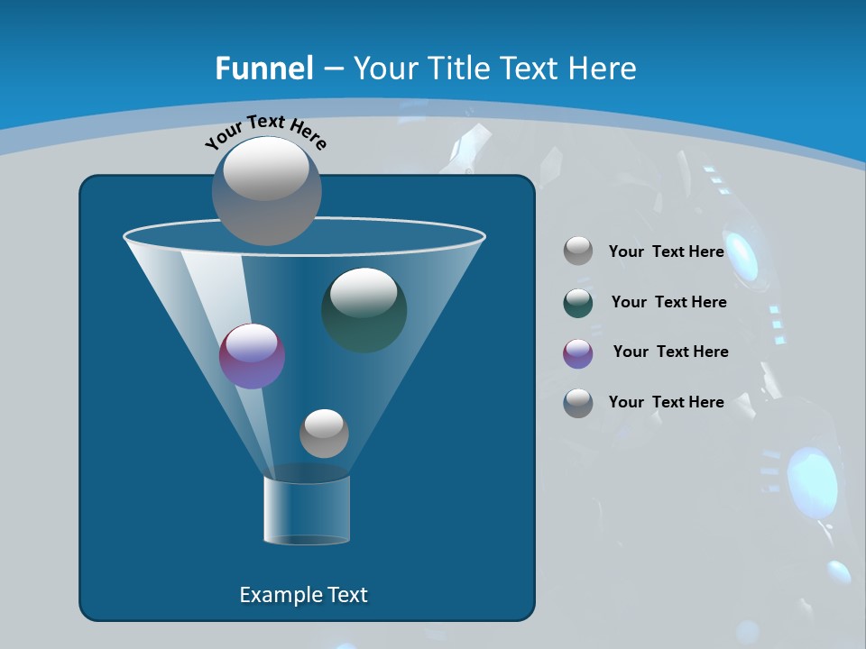 Cybernetic Gaming Technology PowerPoint Template