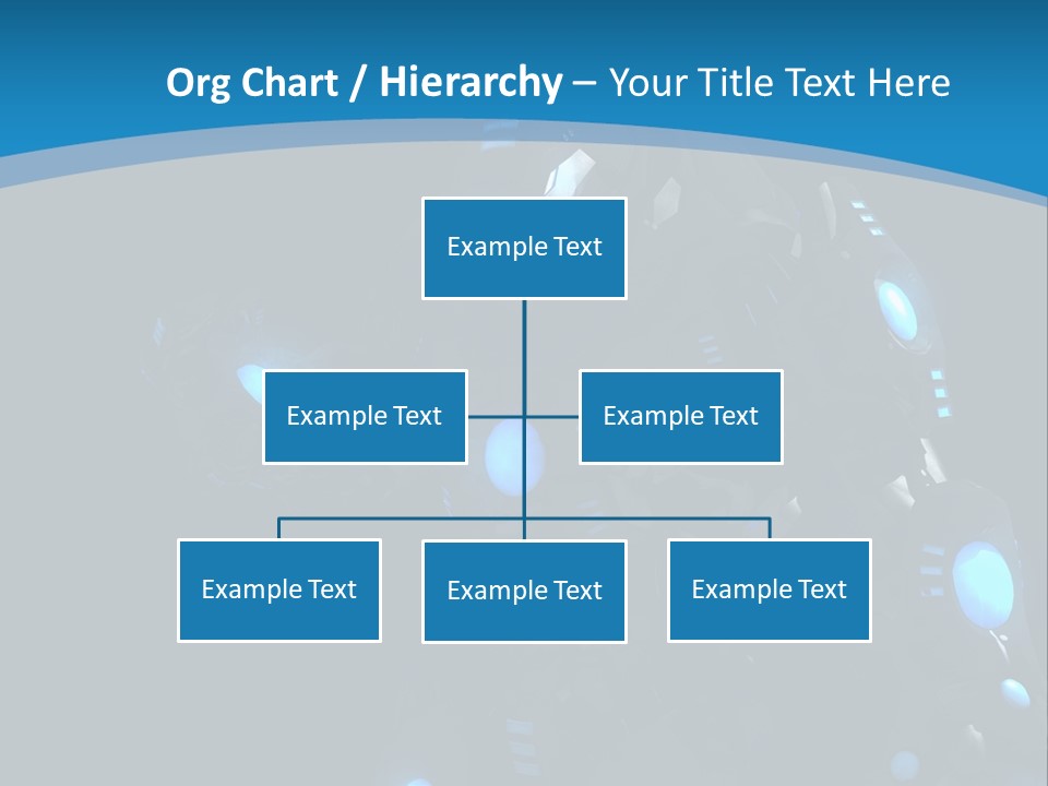 Cybernetic Gaming Technology PowerPoint Template